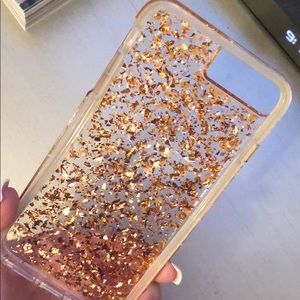 ROSE GOLD IPHONE 7 PLUS CASE😍😍😍 NEW CONDITION